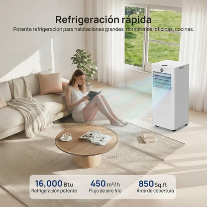 Aire Acondicionado Portátil con Control Inteligente